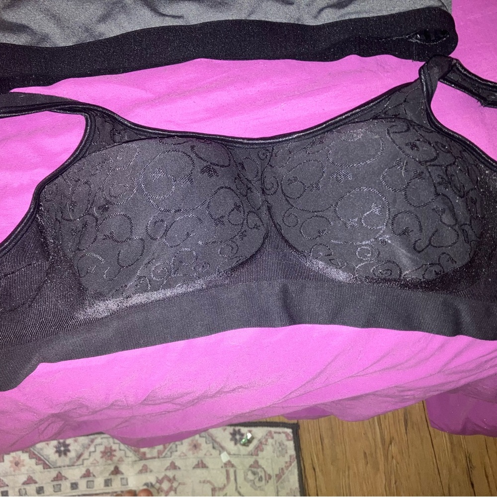 Elegant Black Lace Bra